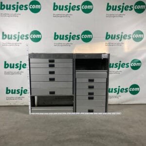 Aluca aluminium gebruikte bedrijfswagen inrichting (nr 2103)