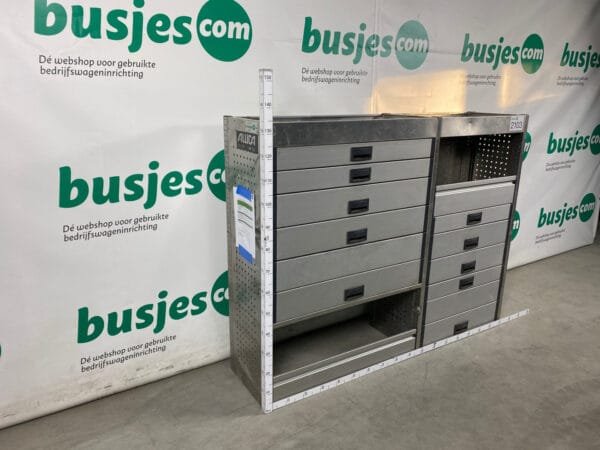 Aluca aluminium gebruikte bedrijfswagen inrichting (nr 2103) - Afbeelding 3