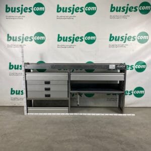 Aluca aluminium gebruikte bedrijfswagen inrichting (nr 2104)