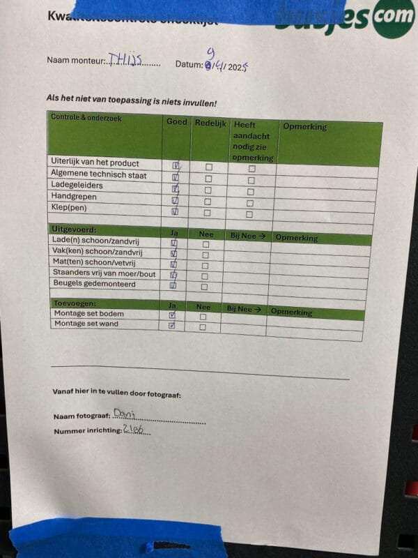Modul gebruikte bedrijfswagen inrichting (nr 2106) - Afbeelding 11