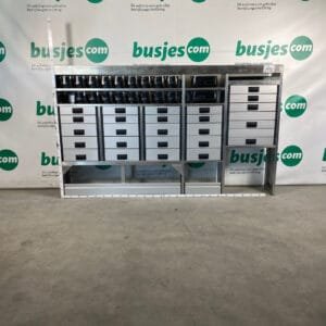 Aluca aluminium gebruikte bedrijfswagen inrichting (nr 2112)