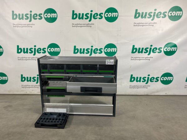 Bott Vario aluminium gebruikte bedrijfswagen inrichting (nr 2114) - Afbeelding 6