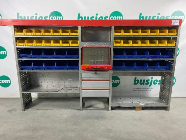 Würth gebruikte bus inrichting (nr 2115) - Afbeelding 9