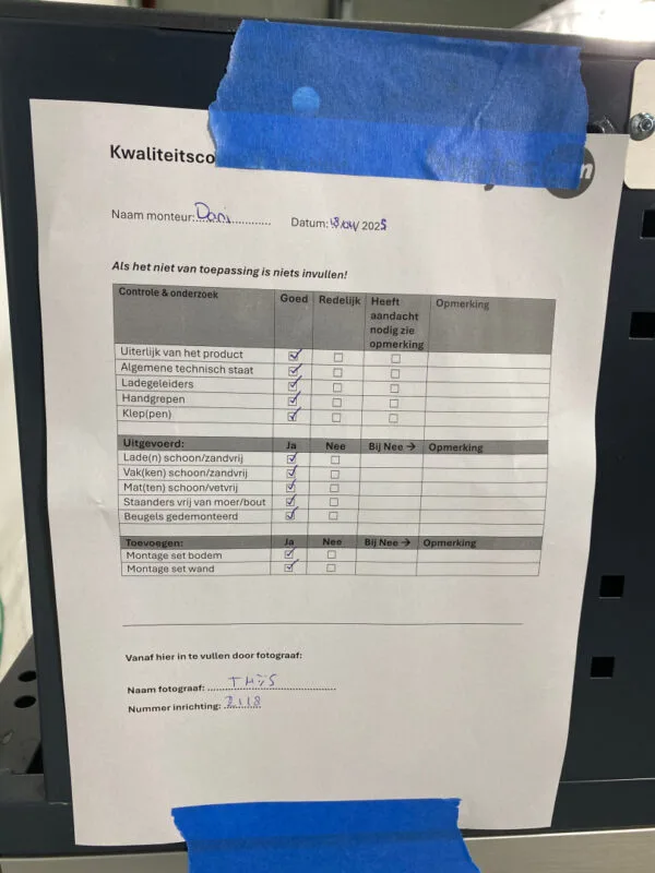 Würth gebruikte bus inrichting (nr 2118) - Afbeelding 12