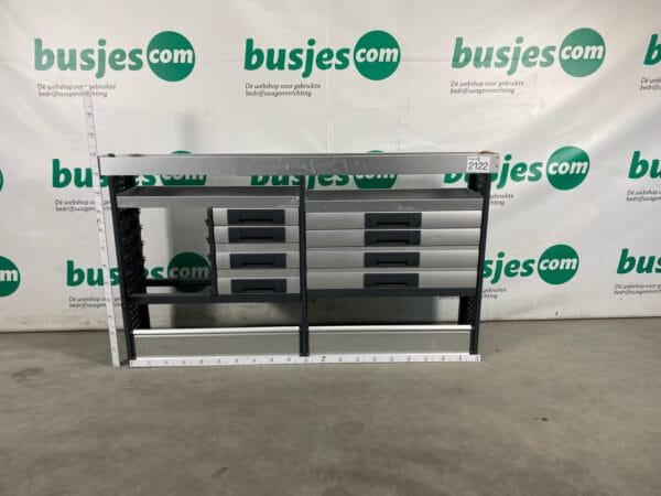 Bott Vario aluminium gebruikte bedrijfswagen inrichting (nr 2122)