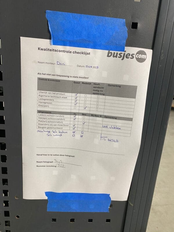 Bott Vario aluminium gebruikte bedrijfswagen inrichting (nr 2122) - Afbeelding 10