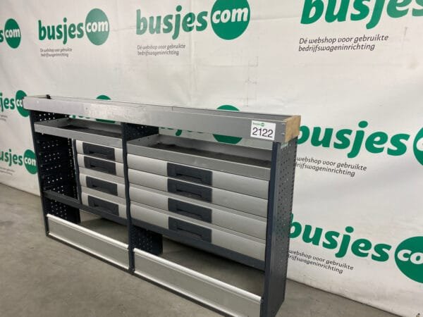 Bott Vario aluminium gebruikte bedrijfswagen inrichting (nr 2122) - Afbeelding 4