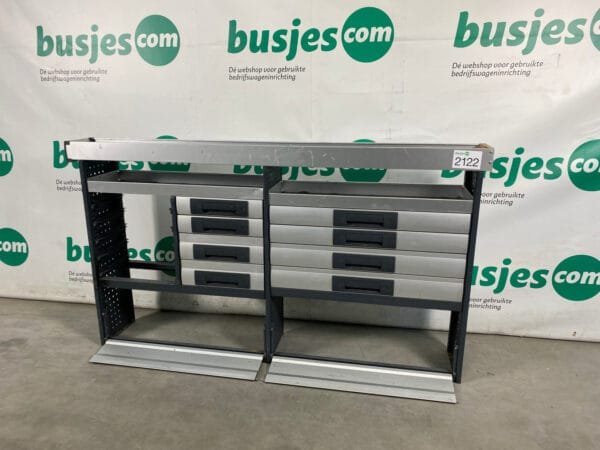 Bott Vario aluminium gebruikte bedrijfswagen inrichting (nr 2122) - Afbeelding 5