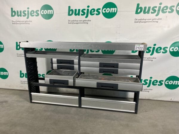 Bott Vario aluminium gebruikte bedrijfswagen inrichting (nr 2122) - Afbeelding 7