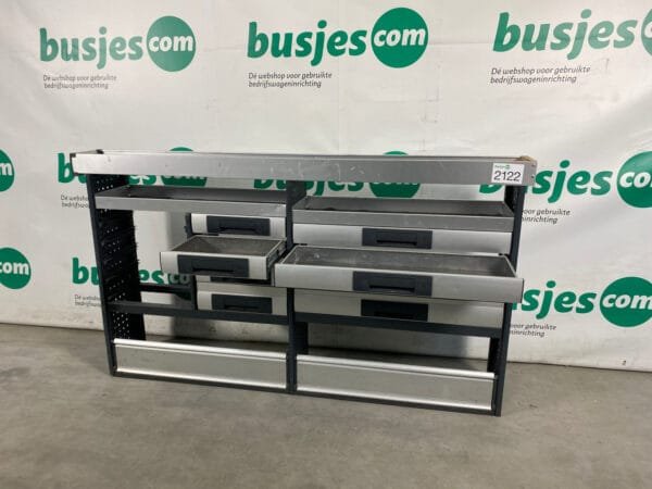 Bott Vario aluminium gebruikte bedrijfswagen inrichting (nr 2122) - Afbeelding 8