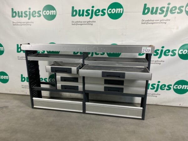Bott Vario aluminium gebruikte bedrijfswagen inrichting (nr 2122) - Afbeelding 9