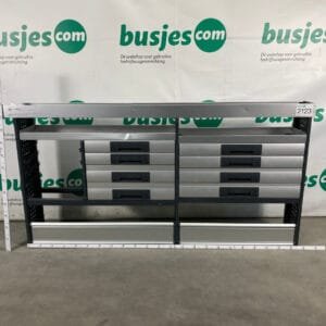 Bott Vario aluminium gebruikte bedrijfswagen inrichting (nr 2123)