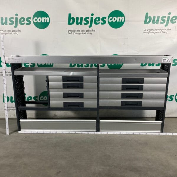 Bott Vario aluminium gebruikte bedrijfswagen inrichting (nr 2123) - Afbeelding 2