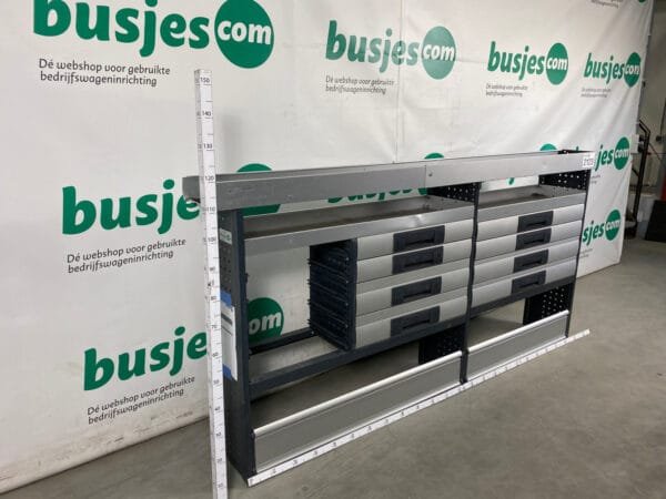 Bott Vario aluminium gebruikte bedrijfswagen inrichting (nr 2123) - Afbeelding 3