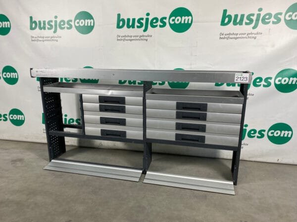 Bott Vario aluminium gebruikte bedrijfswagen inrichting (nr 2123) - Afbeelding 5