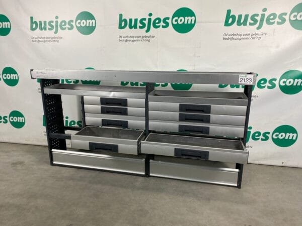 Bott Vario aluminium gebruikte bedrijfswagen inrichting (nr 2123) - Afbeelding 6