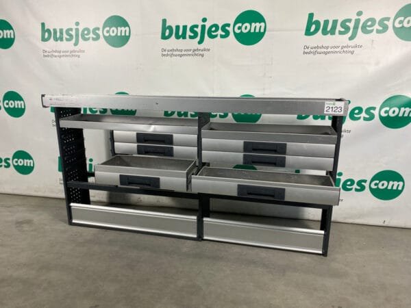 Bott Vario aluminium gebruikte bedrijfswagen inrichting (nr 2123) - Afbeelding 7