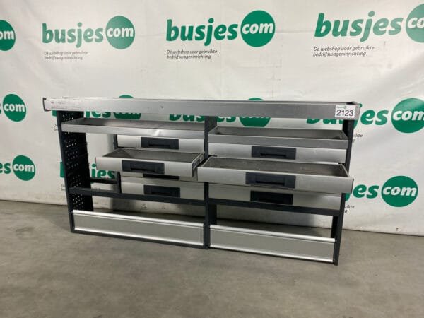 Bott Vario aluminium gebruikte bedrijfswagen inrichting (nr 2123) - Afbeelding 8