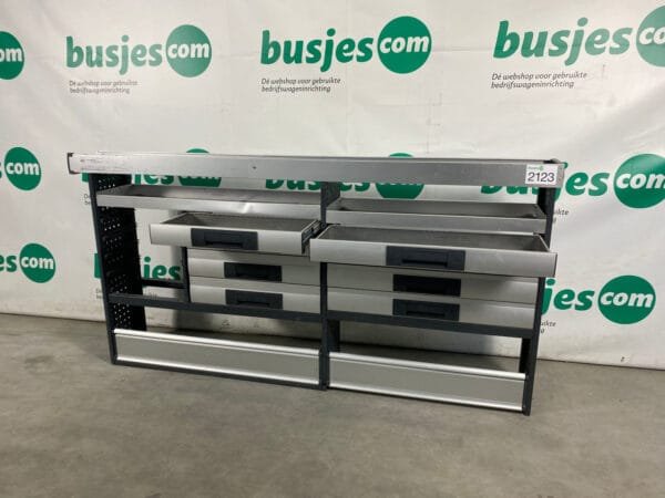 Bott Vario aluminium gebruikte bedrijfswagen inrichting (nr 2123) - Afbeelding 9