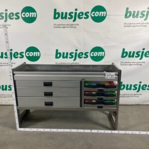 Aluca aluminium gebruikte bedrijfswagen inrichting (nr 2130)