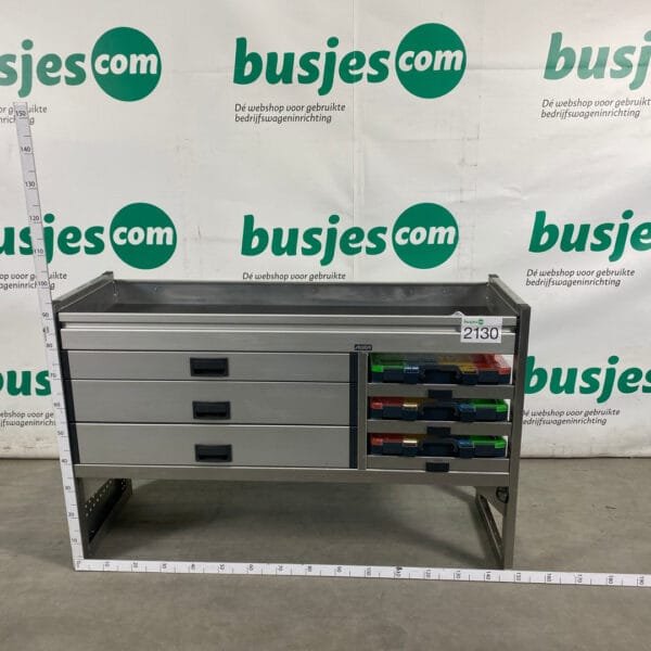 Aluca aluminium gebruikte bedrijfswagen inrichting (nr 2130) - Afbeelding 2