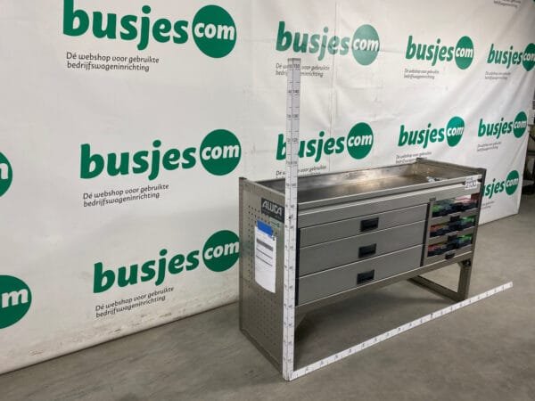 Aluca aluminium gebruikte bedrijfswagen inrichting (nr 2130) - Afbeelding 3