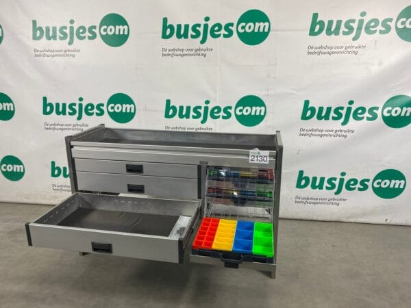 Aluca aluminium gebruikte bedrijfswagen inrichting (nr 2130) - Afbeelding 5