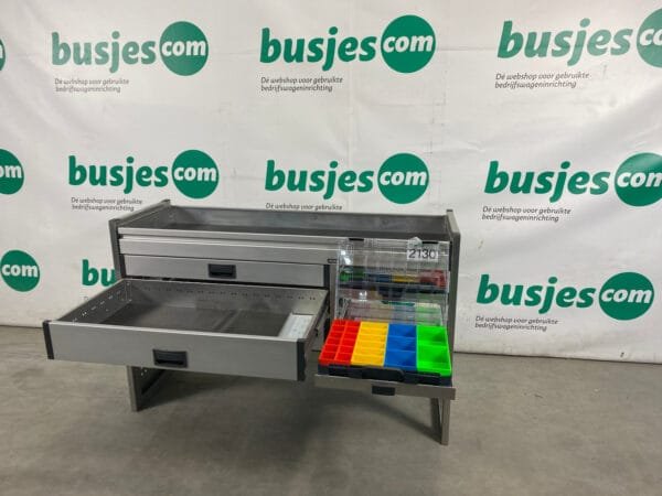 Aluca aluminium gebruikte bedrijfswagen inrichting (nr 2130) - Afbeelding 6