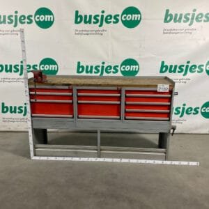 Würth gebruikte bus inrichting (nr 2132)