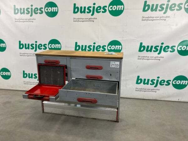 Bott Vario aluminium gebruikte bedrijfswagen inrichting (nr 2133) - Afbeelding 6