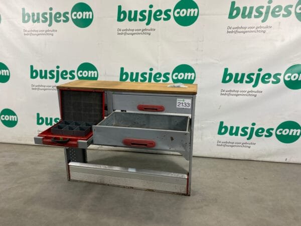 Bott Vario aluminium gebruikte bedrijfswagen inrichting (nr 2133) - Afbeelding 7