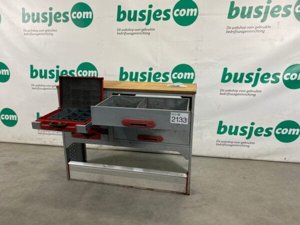 Bott Vario aluminium gebruikte bedrijfswagen inrichting (nr 2133) - Afbeelding 8