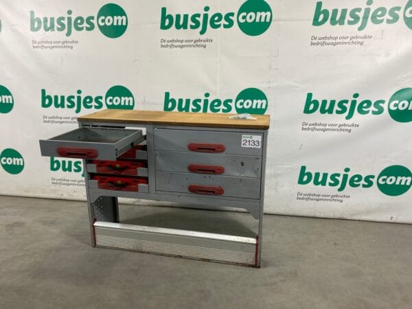 Bott Vario aluminium gebruikte bedrijfswagen inrichting (nr 2133) - Afbeelding 9