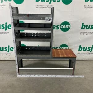 Bott Vario aluminium gebruikte bedrijfswagen inrichting (nr 2143)