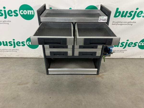 Bott Vario aluminium gebruikte bedrijfswagen inrichting (nr 2146) - Afbeelding 10