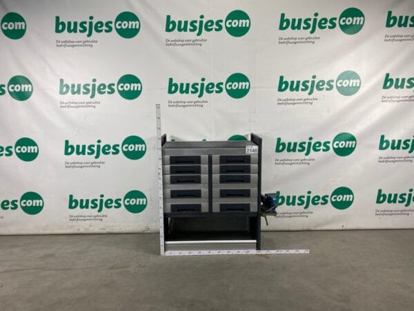 Bott Vario aluminium gebruikte bedrijfswagen inrichting (nr 2146) - Afbeelding 2