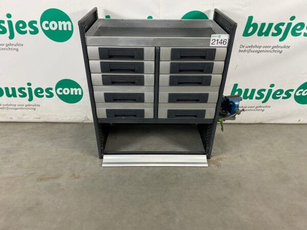 Bott Vario aluminium gebruikte bedrijfswagen inrichting (nr 2146) - Afbeelding 5