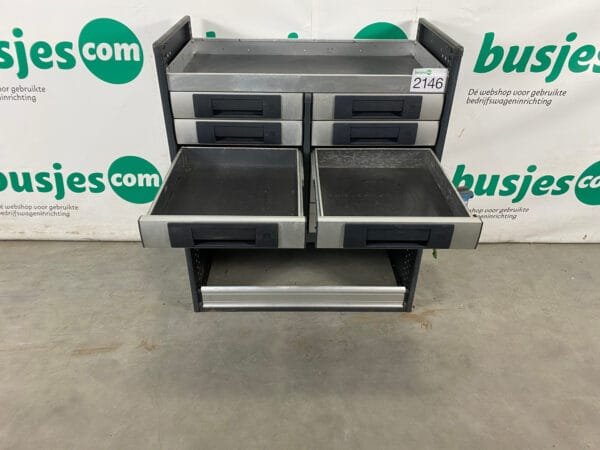 Bott Vario aluminium gebruikte bedrijfswagen inrichting (nr 2146) - Afbeelding 8