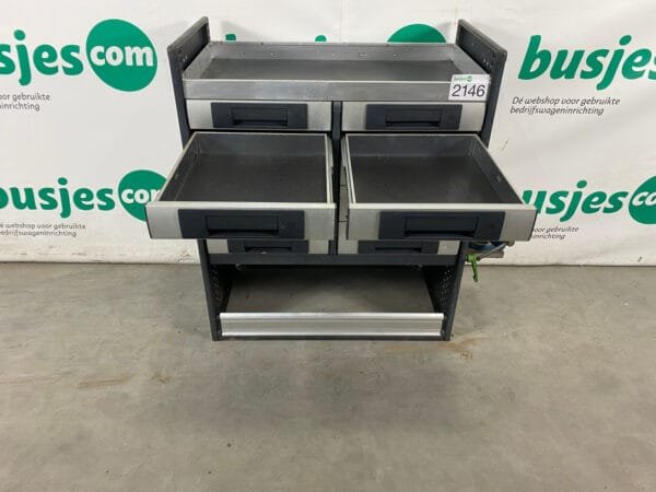 Bott Vario aluminium gebruikte bedrijfswagen inrichting (nr 2146) - Afbeelding 9