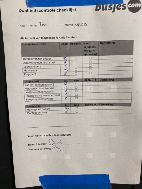 Bott Vario aluminium gebruikte bedrijfswagen inrichting (nr 2149) - Afbeelding 10