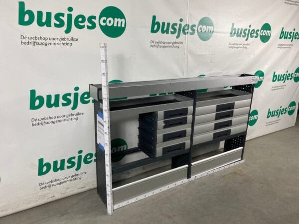 Bott Vario aluminium gebruikte bedrijfswagen inrichting (nr 2149) - Afbeelding 3