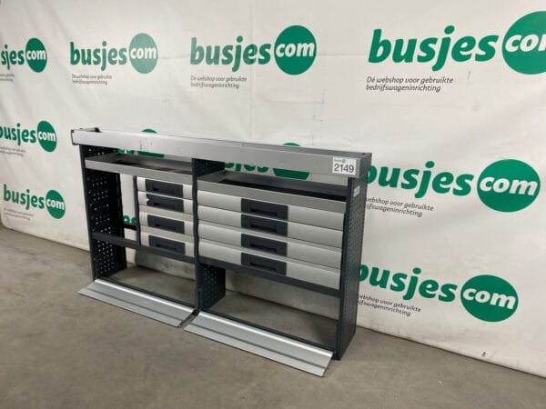 Bott Vario aluminium gebruikte bedrijfswagen inrichting (nr 2149) - Afbeelding 5