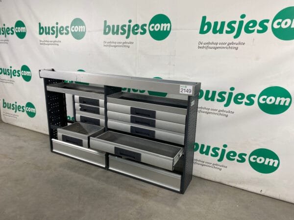 Bott Vario aluminium gebruikte bedrijfswagen inrichting (nr 2149) - Afbeelding 6