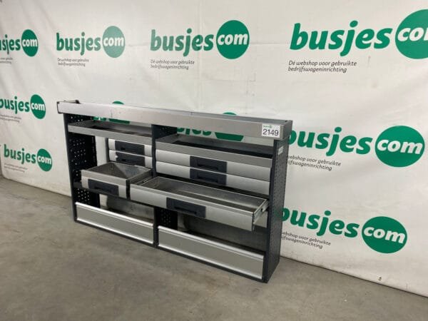 Bott Vario aluminium gebruikte bedrijfswagen inrichting (nr 2149) - Afbeelding 7