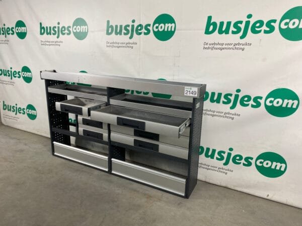 Bott Vario aluminium gebruikte bedrijfswagen inrichting (nr 2149) - Afbeelding 9