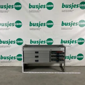 Aluca aluminium gebruikte bedrijfswagen inrichting (nr 2151)