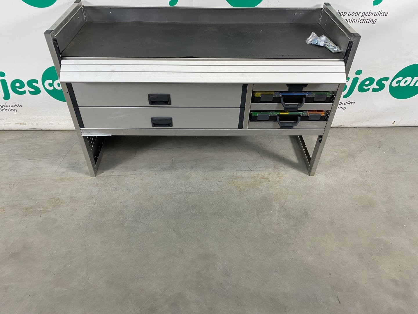 Aluca aluminium gebruikte bedrijfswagen inrichting (nr 2151) - Afbeelding 8