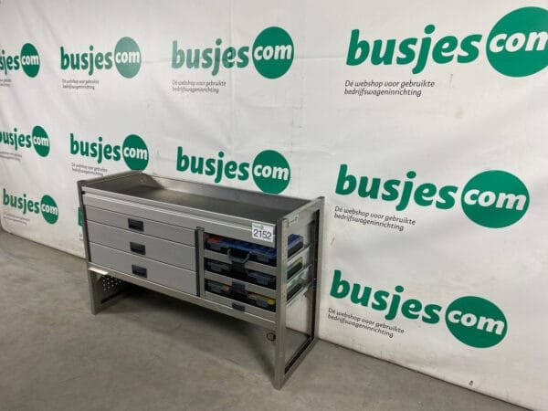 Aluca aluminium gebruikte bedrijfswagen inrichting (nr 2152) - Afbeelding 4