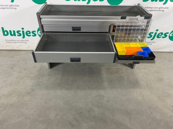 Aluca aluminium gebruikte bedrijfswagen inrichting (nr 2152) - Afbeelding 6