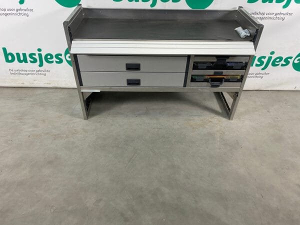 Aluca aluminium gebruikte bedrijfswagen inrichting (nr 2152) - Afbeelding 8